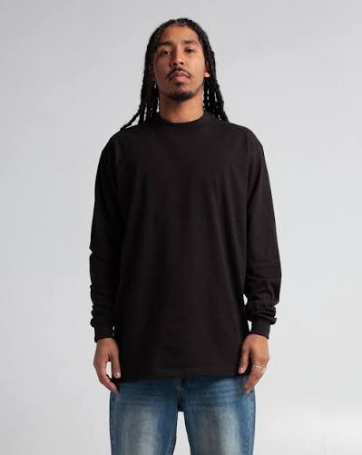 Black Active SKAKA Long Sleeve T-Shirt