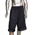 Black Men’s Pro Club Basketball Shorts, Athletic Fit, Court Ready for Active Play, Sporty Look
