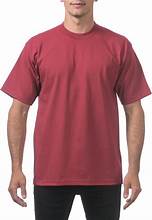 Burgundy Pro Club Men's COMFORT Cotton T-Shirt