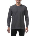 Dark Gray Pro Club Long Sleeve Heavyweight T-Shirt