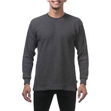 Dark Gray Pro Club Long Sleeve Heavyweight T-Shirt