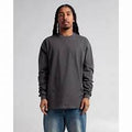 Dark Grey Shaka Wear Heavyweight Long Sleeve T-Shirt