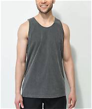 Dark Grey Shaka Wear Tank Top