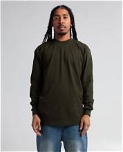 Hunter Green Shaka Wear Heavyweight Long Sleeve T-Shirt