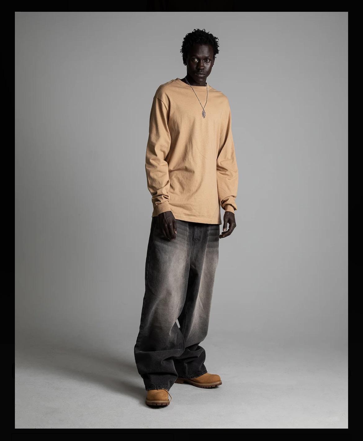 Khaki Active SKAKA Long Sleeve T-Shirt