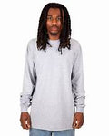 Light Grey Shaka Wear Heavyweight Long Sleeve T-Shirt