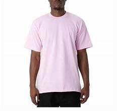 Light Pink Men's Pro Club Heavyweight Cotton Short Sleeve T-Shirt