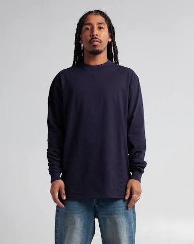 Navy Active SKAKA Long Sleeve T-Shirt