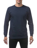 Navy Pro Club Comfort Long Sleeve T-shirt
