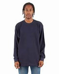Navy SHAKA Heavyweight LONG SLEEVE T-Shirt