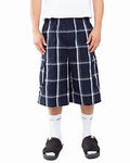 Navy Shaka Wear Plaid Shorts