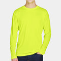 Neon Yellow Active SKAKA Long Sleeve T-Shirt