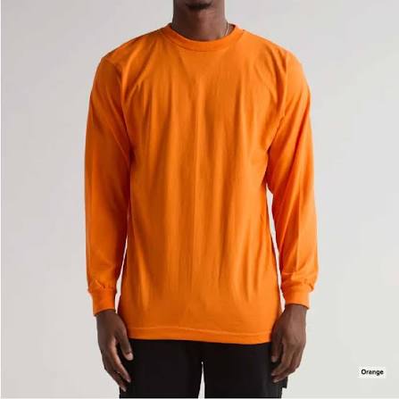 Orange Active SKAKA Long Sleeve T-Shirt