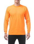 Orange Pro Club Comfort Long Sleeve T-shirt