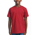 Red Pro Club Youth Fit Cotton T-Shirt - Plain, Basic, Solid Colors, All Seasons Menswear Top