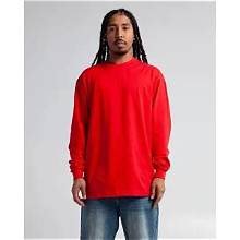 Red SHAKA Heavyweight LONG SLEEVE T-Shirt