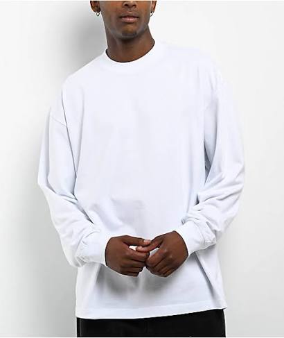 White Active SKAKA Long Sleeve T-Shirt